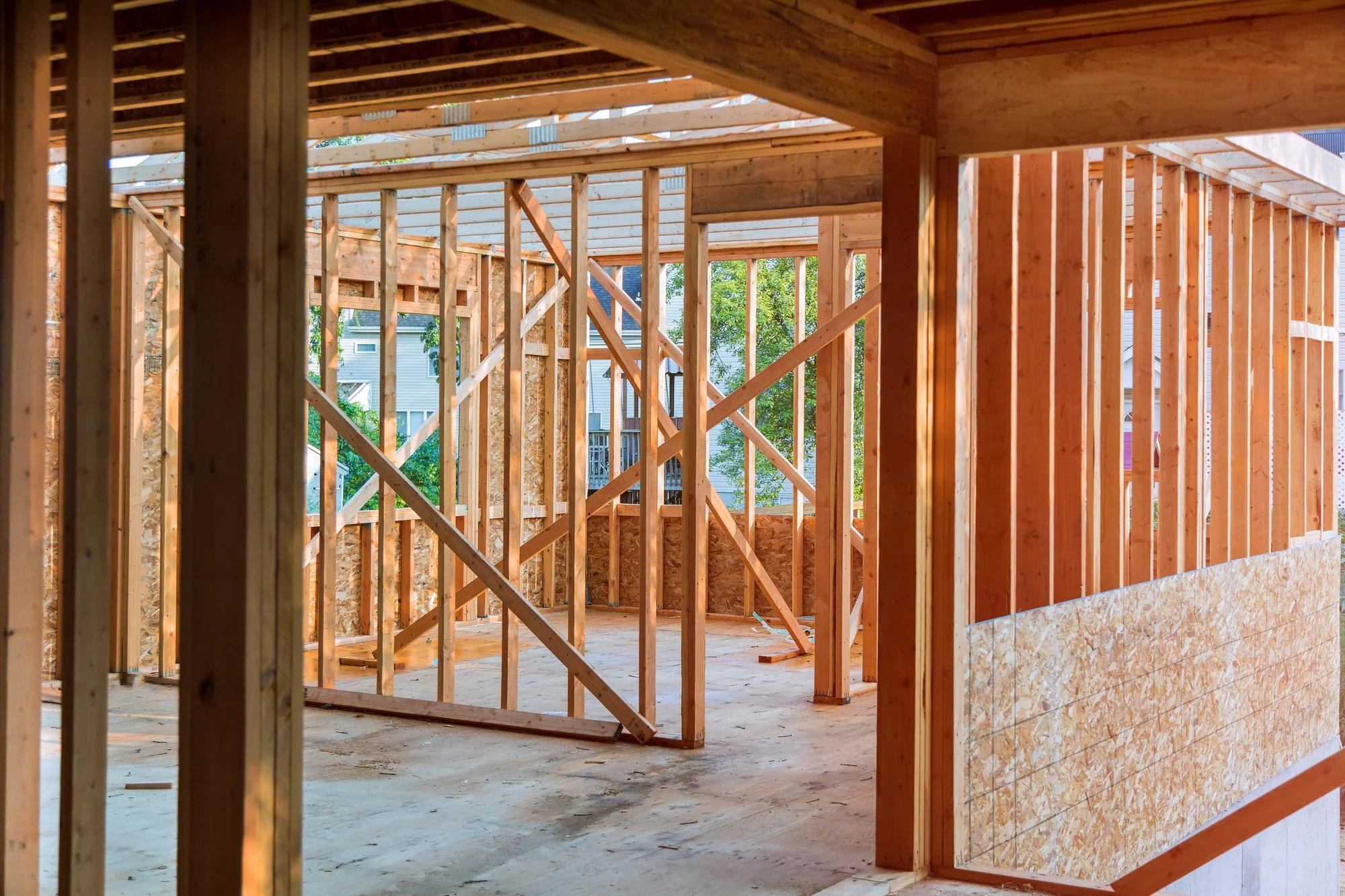 Réalisation de surélévation en ossature bois