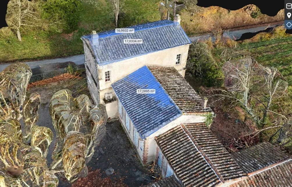 Couverture avec drone et modélisation 3D à Gaillac